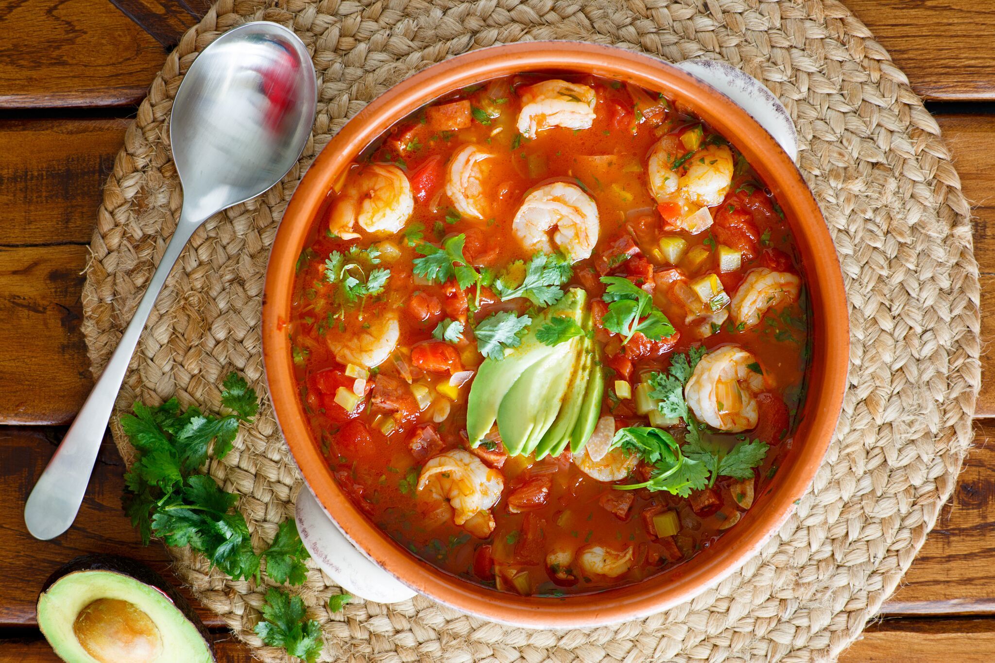 Recipe: Rosemary Pork & Spicy Shrimp Soup